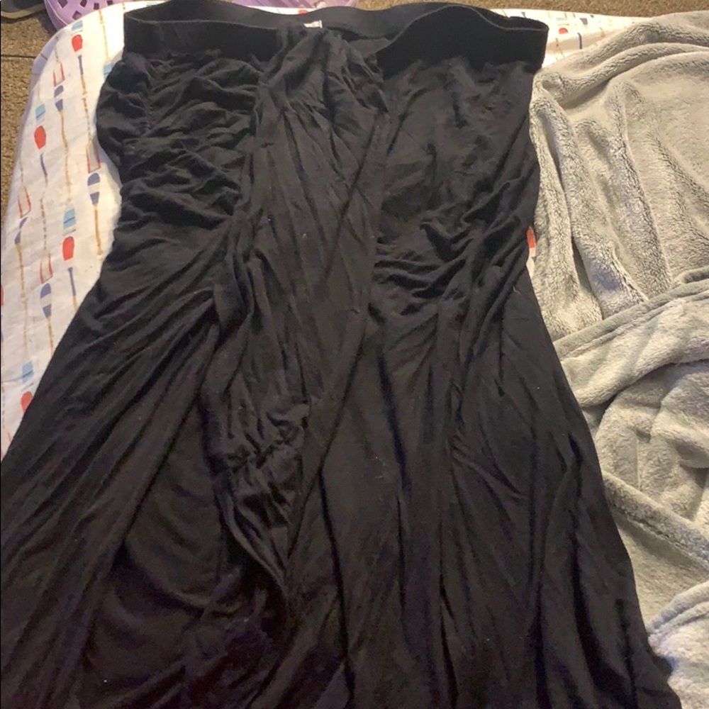 Charlotte Russe Slit Maxi Skirt